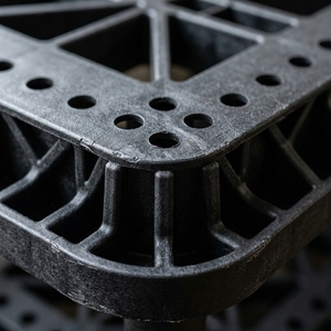 Heavy Duty <strong>5</strong> Shelf <strong>Plastic</strong> Storage <strong>Shelving</strong> <strong>Unit</strong> for Garage Basement Pantry - Product Image 6