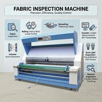 Machine d'inspection automatique des bords des tissus, machine de contrôle des tissus pour usine textile, usine de vêtements