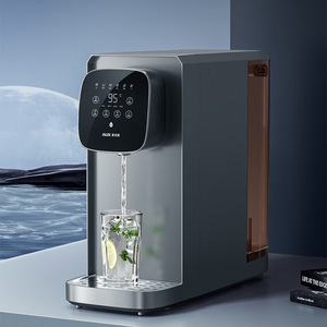 Purificador de Agua de Encimera AUX con Ósmosis Inversa, Dispensador de Agua Caliente Instantáneo, Sistema de Filtro RO Doméstico sin Tanque, Color Gris Plateado - Product Image 1