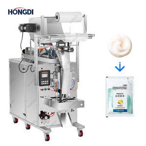 เครื่องบรรจุและห่อของเหลวอัตโนมัติควบคุมด้วย PLC สำหรับบรรจุภัณฑ์อาหารในถุงพลาสติก - Product Image 1