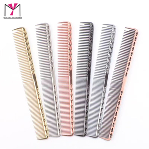 หวีอะลูมิเนียมอวกาศรุ่นใหม่ปี 2026 แปรงหวีผมด้ามยาว รับทำโลโก้ตามสั่ง - Product Image 1