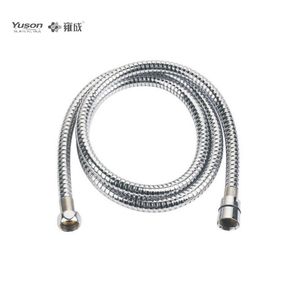 YUSON SA201S12 Stainless steel Brass Nuts and Inserts Shower Hose for Shower Head