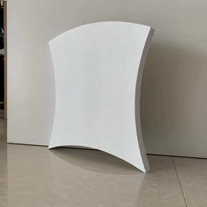 Panneaux acoustiques en fibre <span class=keywords><strong>de</strong></span> <span class=keywords><strong>verre</strong></span> pour l'insonorisation des plafonds et des murs, ignifuges, blancs, absorbants, personnalisables - Product Image 3