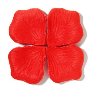 Flower Petals 100pcs/bag Simulated Scatter Red Rose Petals Wedding Decoration Valentine's <strong>Mum</strong> Day Day Gift Frame Home Ornaments - Product Image 4