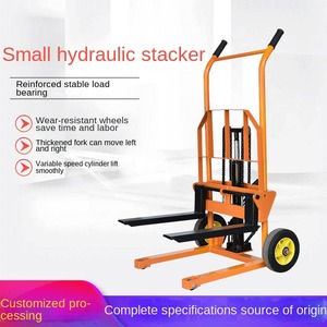 China Fabriek 500Kg 1ton Lichte Elektrische Hydraulische Stapelaar Handtrolley - Product Image 6