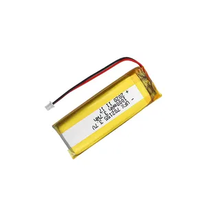 리튬 배터리 중국에서 무선 벨 배터리 UFX 702155 1000mAh 3.7V PCB 보호