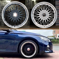 Jantes de voiture en alliage d'aluminium personnalisables de haute qualité 14 15 16 17 18 19 pouces pour BMW Série 3 pour Audi A3 A4 pour Honda Civic