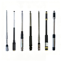 Antenne de walkie-talkie télescopique CB VHF UHF V/U, pour Radio portative ou Portable, vente en gros,