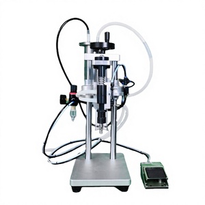 50 ml香水ガラス瓶空気圧充填装置化粧品小型液体充填機価格 - Product Image 1