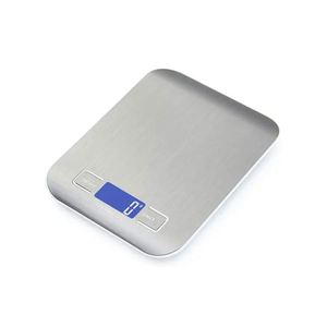 Báscula de Cocina Electrónica LCD de Acero Inoxidable, con Capacidad de 5kg/10kg, Precisión de 1g, Funciona con 2 Pilas AAA, Multifuncional, en Oferta - Product Image 1