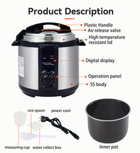 <span class=keywords><strong>Ollas</strong></span> a presión de nuevo estilo, acero inoxidable, comercial inteligente, la mejor olla a presión eléctrica inteligente y varias cocinas - Product Image 6
