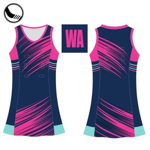Vestido de Netball Sublimado para Mujer, Económico - Product Image 6
