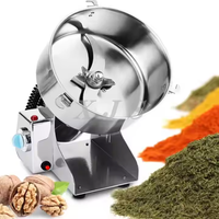 Pulvérisateur électrique commercial à grande vitesse pour maïs, arachide, épices, poivre, piment, herbes, broyeur, 2500g