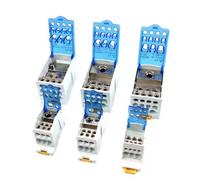 Caja de conexiones unipolar de la serie UKK de distribución, uno en varios cables de alimentación, conector eléctrico, bloque de terminales de carril Din 80-500A