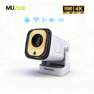 Proyector LED Portátil 1080P 4K BT 5.4 WiFi 6 <span class=keywords><strong>300</strong></span> ANSI Lúmenes con Altavoces Integrados, Corrección Trapezoidal Automática, Proyección de Pantalla de 35"-130" - Product Image 2