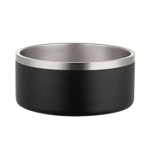 Boîte cadeau personnalisée de 64 oz, bol pour animaux de compagnie en acier inoxydable, finition mate, anti-rouille, bol d'alimentation géant pour chien - Product Image 3