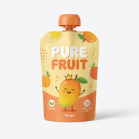 Pochette à bec verseur personnalisée pour emballage liquide, emballage de jus, Doypack unique et attrayant