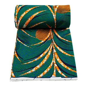 Tela Batik 100% algodón, fabricante de tela africana para ropa