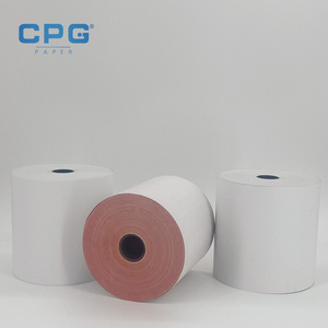 Rollo de Papel Térmico para Caja Registradora de Doble Cara, 57x50mm, 55gsm, para Sistema POS Portátil, Terminal Bancario, Venta al Por Mayor del Fabricante - Product Image 2