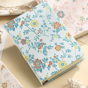 Carnet de notes en tissu relié rigide A5 A6 B5 Écriture 160gsm 100 feuilles Papier épais Sans bavure Fournitures de bureau à domicile École <span class=keywords><strong>Cadeau</strong></span> - Product Image 2