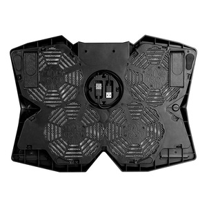 S400 Laptop <b>Cooling</b> <b>Pad</b> Four Fans Air Cooled Plastic Gaming Notebook Cooler Stand - Product Image 5