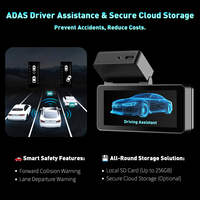 Caméra de tableau de bord G5-Cross-Border 4K dissimulée type rouge à lèvres, double objectif HD WiFi, enregistreur avant et arrière de voiture, fonctions WDR, boîte noire de voiture 2K pour vision arrière