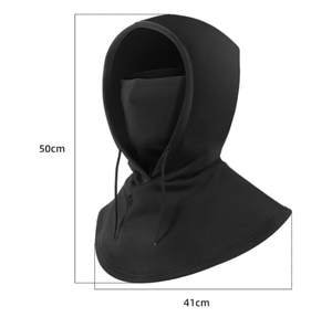 Cagoule chauffante polaire intégrale pour l'équitation en hiver en extérieur - Product Image 6