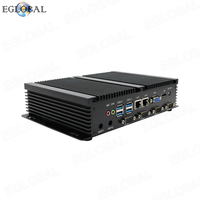 EGLOBAL boîtier d'ordinateur industriel à distance mini pc Intel Celeron 1037U système de bureau barebone