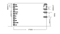 Module récepteur vidéo FPV VRX RX8600-SPI 6G/7G/7.2G/8.5G à transmission en mode SPI, open-source