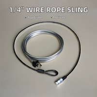Kabel keamanan kustom baja tahan karat dengan kunci tali kawat baja untuk Komputer & iPad untuk konstruksi & aplikasi tali
