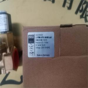 Válvula Solenoide GSR D40251001 182XX 1/2 Pulgada Presión 0.3 16 Bar 230V Fabricada en Alemania - Product Image 1
