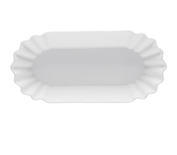Lot de 4 assiettes à hot-dog en porcelaine 2026 Offre Spéciale