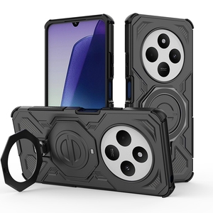 Funda trasera con soporte magnético para <span class=keywords><strong>Redmi</strong></span> 14C/<span class=keywords><strong>Note</strong></span> 14 Pro Plus 5G Funda de doble capa - Product Image 3