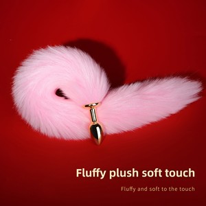 Mujer adulta Metal Fox Tail <span class=keywords><strong>Anal</strong></span> Plug Flirting Tease Expansor de la Corte trasera Juguetes sexuales Accesorios en nombre de Juguetes sexuales anales - Product Image 1