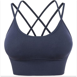 OEM Seamless Plus Size Sports Bra <b>Women</b> Custom Design Workout <b>Top</b> Breathable Stretch Activewear for Gym Yoga Running Fitness - Product Image 1