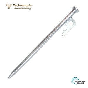 YACHUANGXIN VIETNAM Piquet de sol en acier au carbone haute résistance de qualité industrielle 20/25/30/40cm Épais pour fixation de tente anti-vent et camping tout usage - Product Image 5