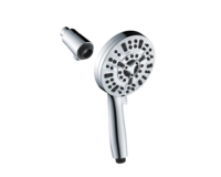 Ensemble de douche à main magnétique breveté CUPC, économie d'eau, haute pression, 8 modes de pulvérisation, 1 jet intégré, filtre à main réglable