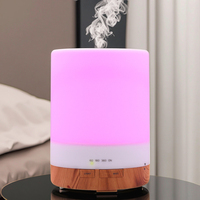 En gros 300ml Grain De Bois Diffuseur D'aromathérapie Diffuseur D'arôme Humidificateur À Ultrasons
