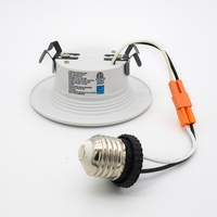 OEM anti-éblouissement 9W 12W 4 pouces 6 pouces LED encastrée peut éclairer le plafonnier 5CCT 2700K-5000K led lumière encastrée