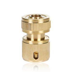 1/2 3/4 Brass vườn vòi nước kết nối nhanh chóng vòi Adapter vườn Hose phụ kiện cho vòi - Product Image 3