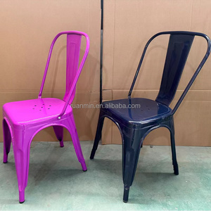 Chaises de <span class=keywords><strong>restaurant</strong></span> de restauration rapide à usage commercial Tables en fer <span class=keywords><strong>Mobilier</strong></span> de café design industriel pour les hôtels scolaires Salle à manger abordable - Product Image 1