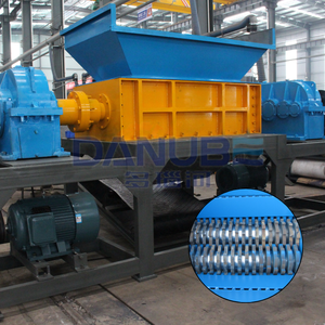 High Productivity Waste Recycling Equipment Clothing Shoes and Trousers Recycling Shredder <b>Machine</b> Scrap Metal Crusher Price - Product Image 1