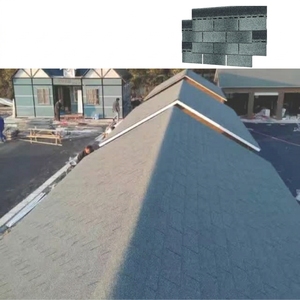 Haute Qualité Moderne Villa Fibre De Verre <span class=keywords><strong>Bitume</strong></span> Bardeaux Toiture Bleu Foncé Noir Asphalte Bardeaux Bas <span class=keywords><strong>Prix</strong></span> Chine Usine Bâtiment - Product Image 6