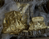 Modelo F 17 #   Oferta Especial: Accesorios Funerarios al por Mayor - Juegos de Esquinas y Paneles para Ataúdes con Barras