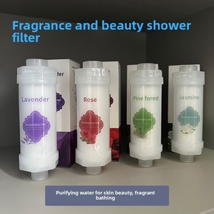 Nuevo Filtro de Ducha de Carbón Activado con Eliminación de Cloro y Fragancia para la Salud de la Piel, 5 Etapas, Plástico, Uso Doméstico - Product Image 2