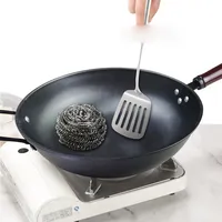 China atacado cozinha conjunto wok wok wok de ferro não-stick