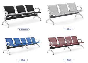 Silla de Espera Metálica Económica para Áreas Públicas, Modelo SJ8888 - Product Image 2