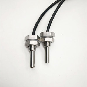 Sonde de température FTS-S5M8-3950/10K PT1000 avec fils, montage fileté, sonde en acier inoxydable - Product Image 6