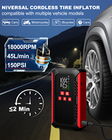 Démarreur de Voiture ODM Personnalisé 1000A 10000mAh 12V 6-en-1 avec Gonfleur de Pneus, Charge Rapide et USB pour Tracteur