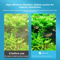 Filtre de bassin à poissons en plastique Jingye, purification de l'eau, circulation, filtration tout-en-un, aspiration puissante, élimination des déchets